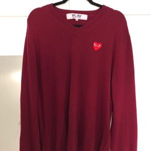 COMME des GARÇONS XL sweater